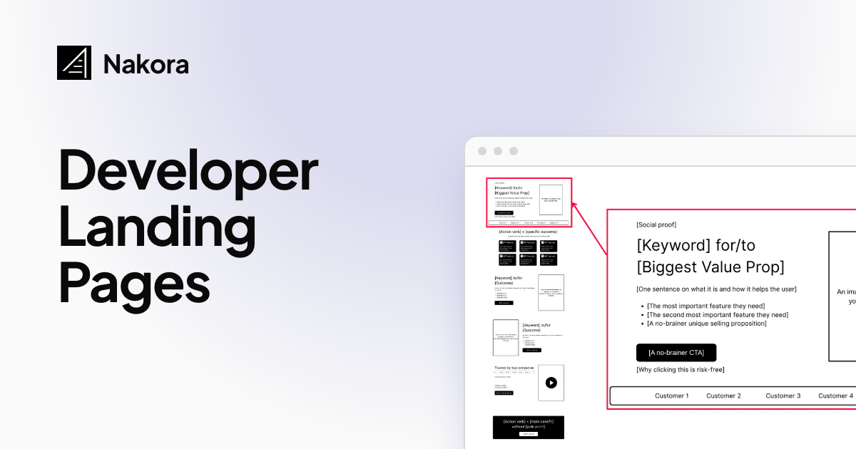 Developer Landing Pages: Best Examples, Templates and Tips