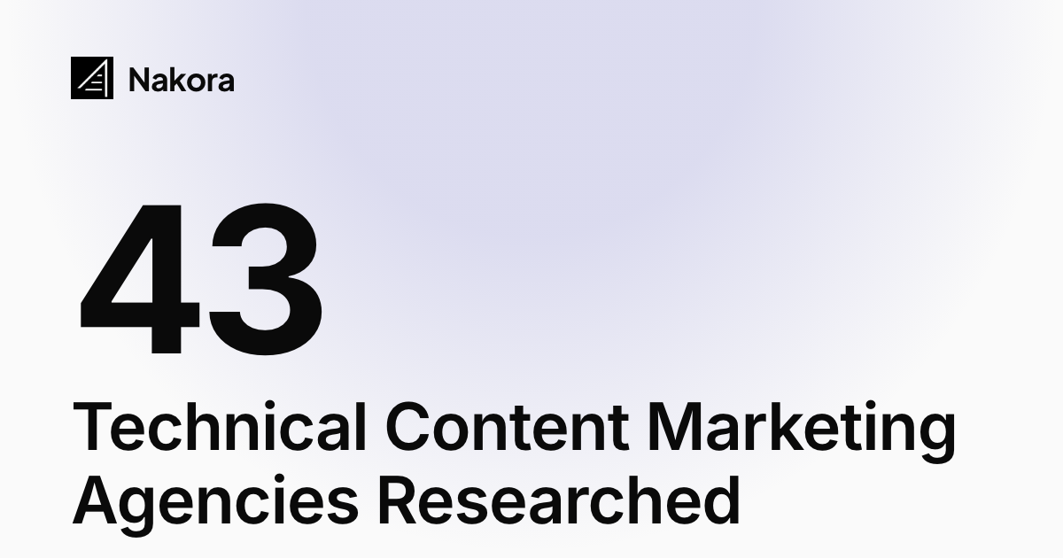 10 Top Technical Content Marketing Agencies in 2026